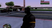 Black Panther Skin para GTA San Andreas miniatura 3