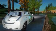 Nissan Leaf para GTA San Andreas miniatura 5
