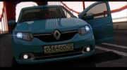 Renault Logan 2016 для GTA San Andreas миниатюра 9