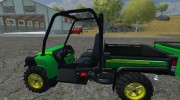 John Deere Gator 825i и прицеп para Farming Simulator 2013 miniatura 2