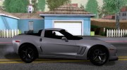 2010 Chevrolet Corvette Grand Sport для GTA San Andreas миниатюра 4