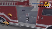Пожарная в HQ для GTA 3 миниатюра 11