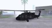 Blackhawk UH60 Heli para GTA San Andreas miniatura 1