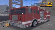 Пожарная в HQ для GTA 3 миниатюра 1