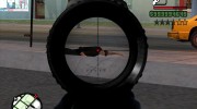 Sniper scope v4 для GTA San Andreas миниатюра 2