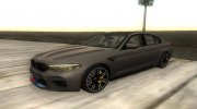 BMW M5 (F90) MPerformance 2018 for GTA San Andreas miniature 1