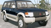 Mitsubishi Pajero Wagon 1993 для BeamNG.Drive миниатюра 1