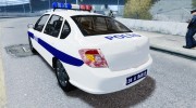 Renault Clio Symbol 2011 Police for GTA 4 miniature 3