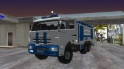 КамАЗ-6520 Пожарная Машина Авиакомпании UTair for GTA San Andreas miniature 1