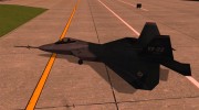 Y-f22 Lightning para GTA San Andreas miniatura 2