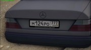 Mercedes-Benz W124 E200 для GTA San Andreas миниатюра 3