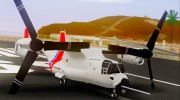 MV-22 Osprey US Coast Guard para GTA San Andreas miniatura 1