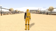 Power Rangers RPM Yellow для GTA San Andreas миниатюра 5