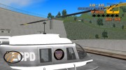 Новый полицейский вертолет for GTA 3 miniature 4