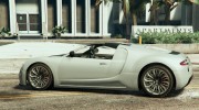 Adder Decapotable (Bugatti) 2015 for GTA 5 miniature 3