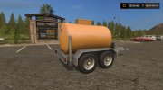 Цистерна для топлива LIZARD FUEL CART for Farming Simulator 2017 miniature 3