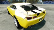 Chevrolet Camaro Bumblebee для GTA 4 миниатюра 3