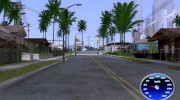 Dark Blue Speedometer для GTA San Andreas миниатюра 1