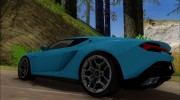 Lamborghini Asterion Concept 2015 para GTA San Andreas miniatura 4