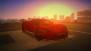 Hennessey Venom GT Spyder for GTA Vice City miniature 2