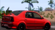 Dacia Logan Hoonigan Edition для GTA San Andreas миниатюра 2