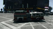 Fire Truck FDNY para GTA 4 miniatura 5