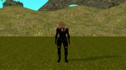 Миранда Лоусон блондинка в черном комбинезоне из Mass Effect for GTA San Andreas miniature 2