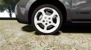 Nissan Leaf 2011 для GTA 4 миниатюра 12