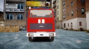 МАЗ 533702 Пожарный г. Липецк для GTA 4 миниатюра 7