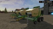 Krone Comprima F155 XC v1.1.0.0 para Farming Simulator 2017 miniatura 1