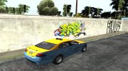 GTA V Vapid Unnamed Taxi для GTA San Andreas миниатюра 2