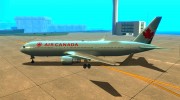 Boeing 767-300 Air Canada для GTA San Andreas миниатюра 2