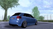 Audi S3 V.I.P для GTA San Andreas миниатюра 3