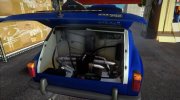 Zastava 750 Cabrio для GTA San Andreas миниатюра 6