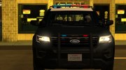 LAPD Traffic Division Ford Explorer para GTA San Andreas miniatura 4