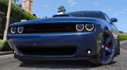 2015 Dodge Challenger для GTA 5 миниатюра 8