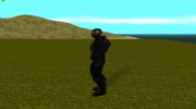 Шепард в N7 Защитник и в шлеме Разведчик из Mass Effect 3 для GTA San Andreas миниатюра 5