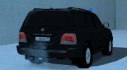 Toyota Land Cruiser 100 ФСО России 2003 para GTA San Andreas miniatura 3