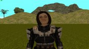 Миранда Лоусон под прикрытием из Mass Effect для GTA San Andreas миниатюра 1