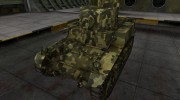 Скин для М3 Стюарт с камуфляжем for World Of Tanks miniature 1