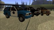2001 GMC Jimmy Police для GTA San Andreas миниатюра 5