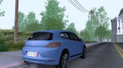 Volkswagen Scirocco 2009 для GTA San Andreas миниатюра 3
