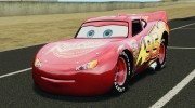 Lightning McQueen для GTA 4 миниатюра 1
