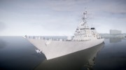 US Navy Destroyer Arleigh Burke для GTA 4 миниатюра 1
