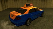 Vapid Interceptor: Downtown Cab Co. para GTA San Andreas miniatura 3