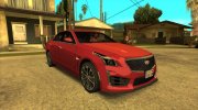 2018 Cadillac CTS-V Lowpoly для GTA San Andreas миниатюра 1