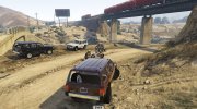 Jeep Cherokee XJ для GTA 5 миниатюра 4