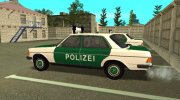 Mercedes-benz W123 240 D Polizei for GTA San Andreas miniature 4