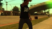 We Want Eazy T-Shirt para GTA San Andreas miniatura 4