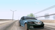 Mazda 3 para GTA San Andreas miniatura 4